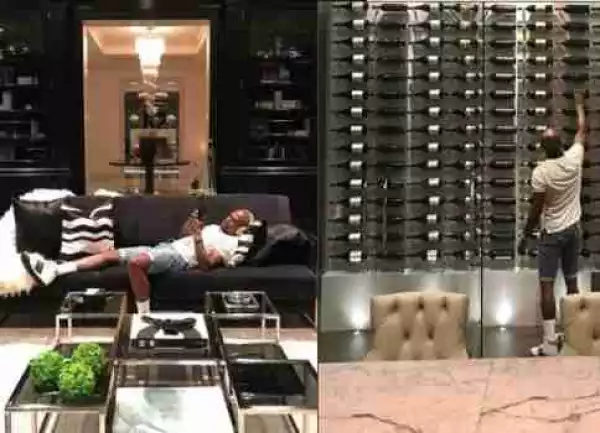 Floyd Mayweather Moves Into His New $26M Mansion In Beverly Hills, Shows Off His Amazing Wine Cellar (Photos)